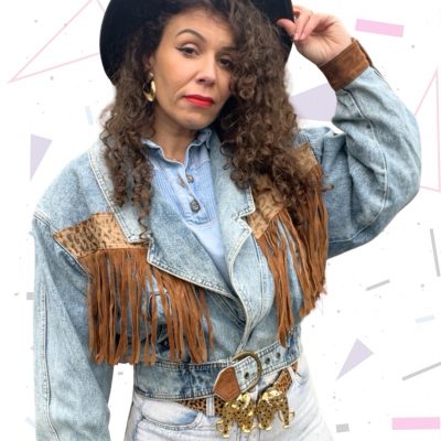 Winlit Fringed Denim Jacket