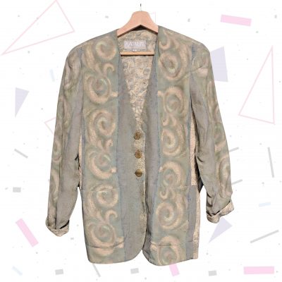 90s Abstract Blazer