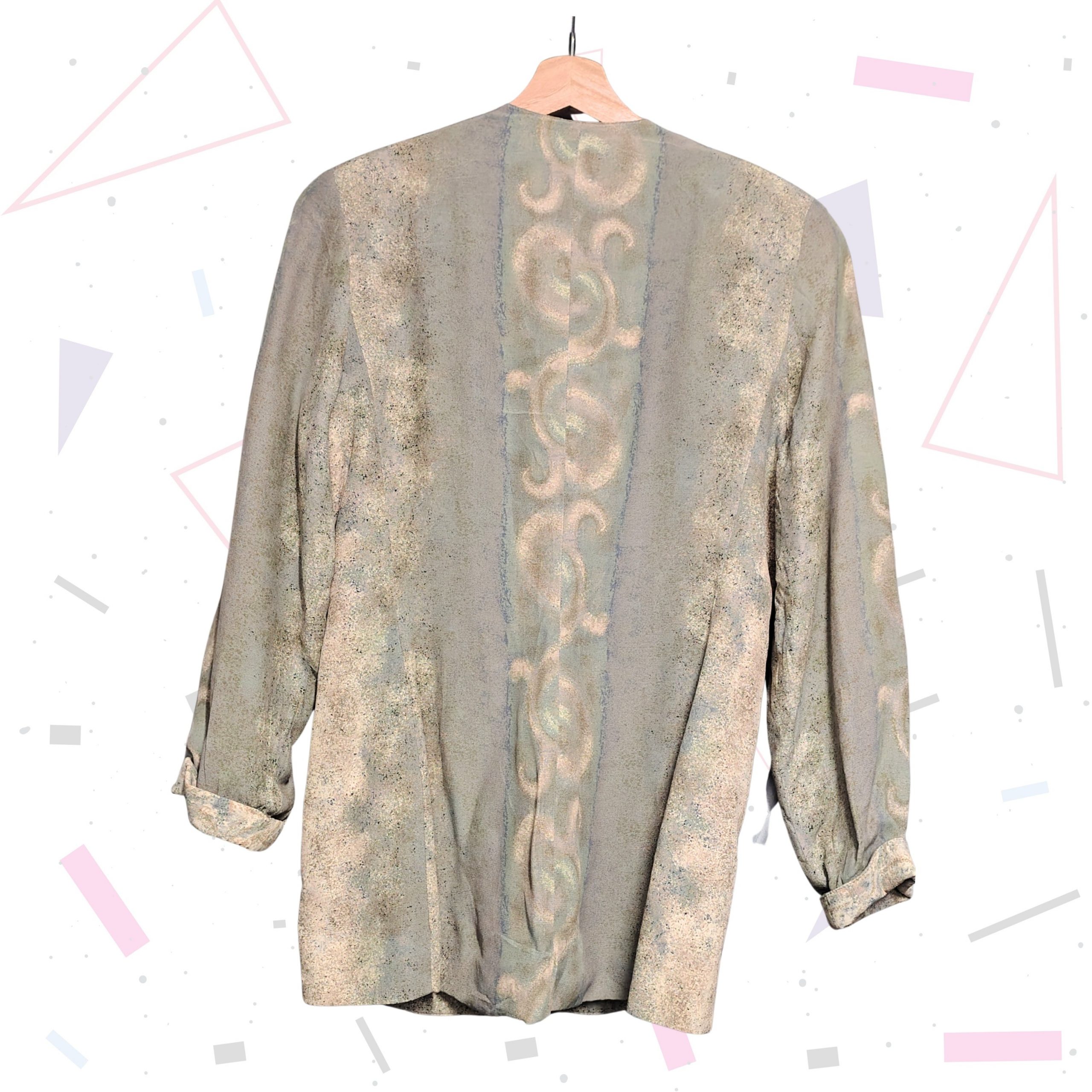 90s Abstract Blazer - Image 2