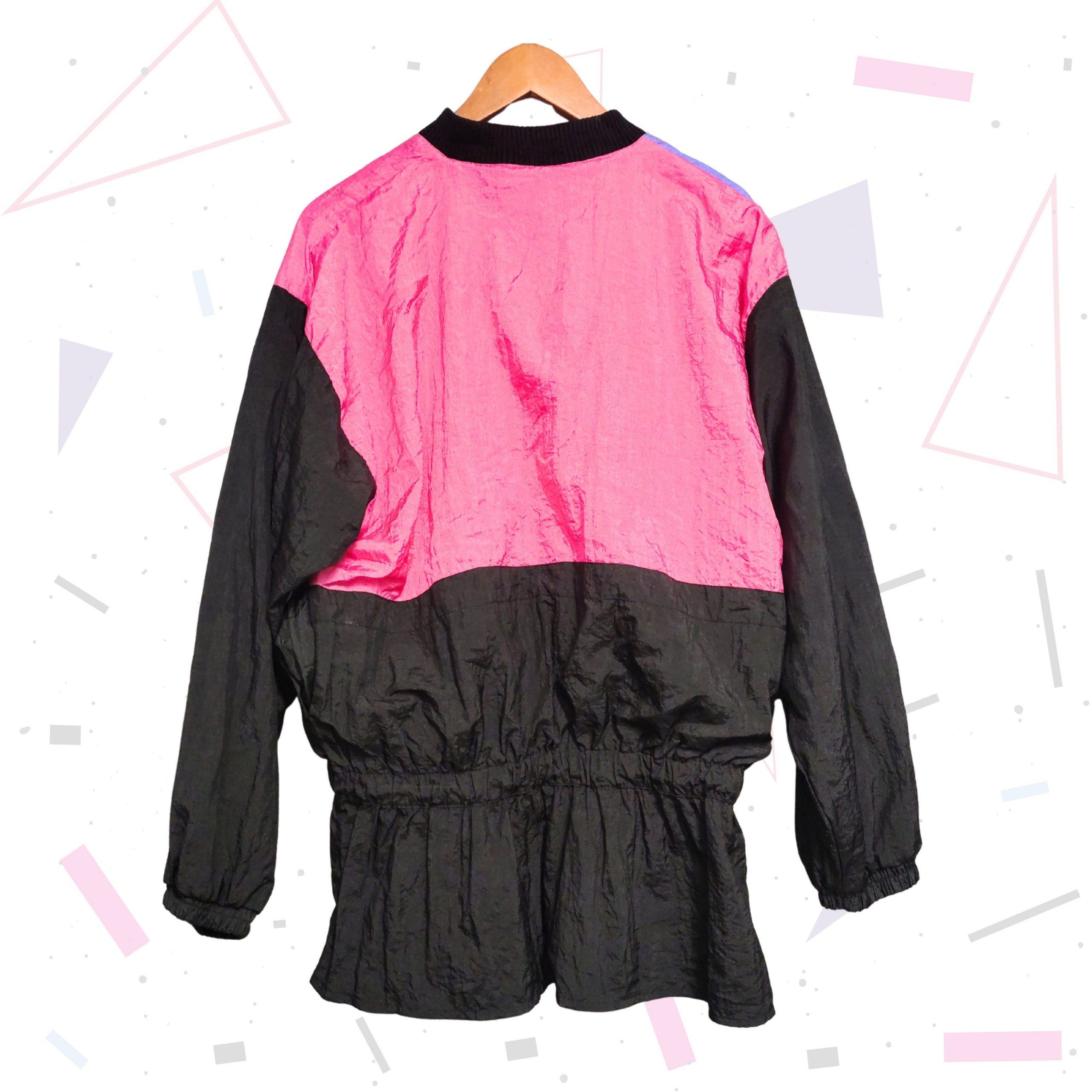 80s Colour Block Windbreaker - Image 4