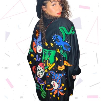 The Arts Coat by 'Silkscapes'