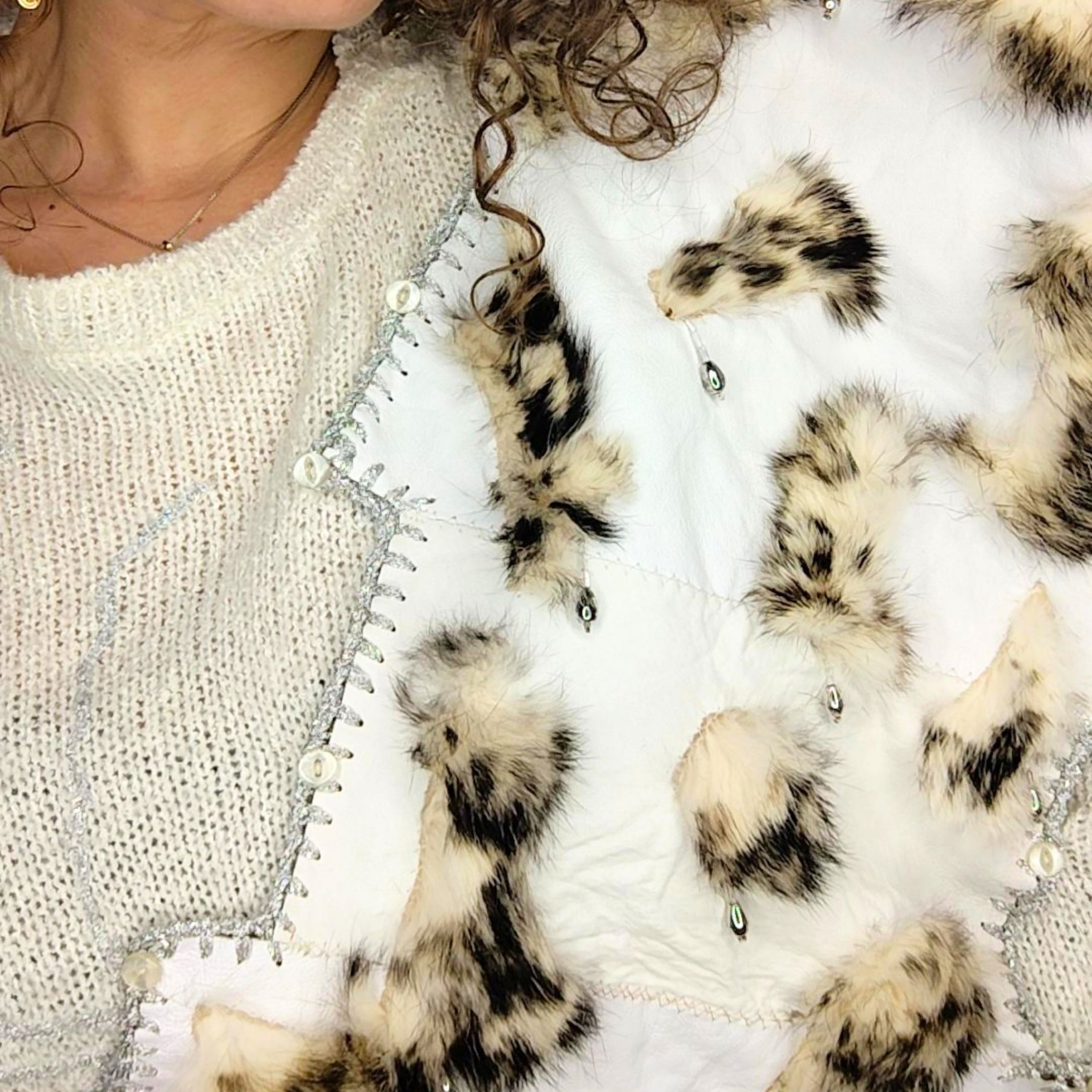 'Crochetta' Batwing Jumper - Image 2