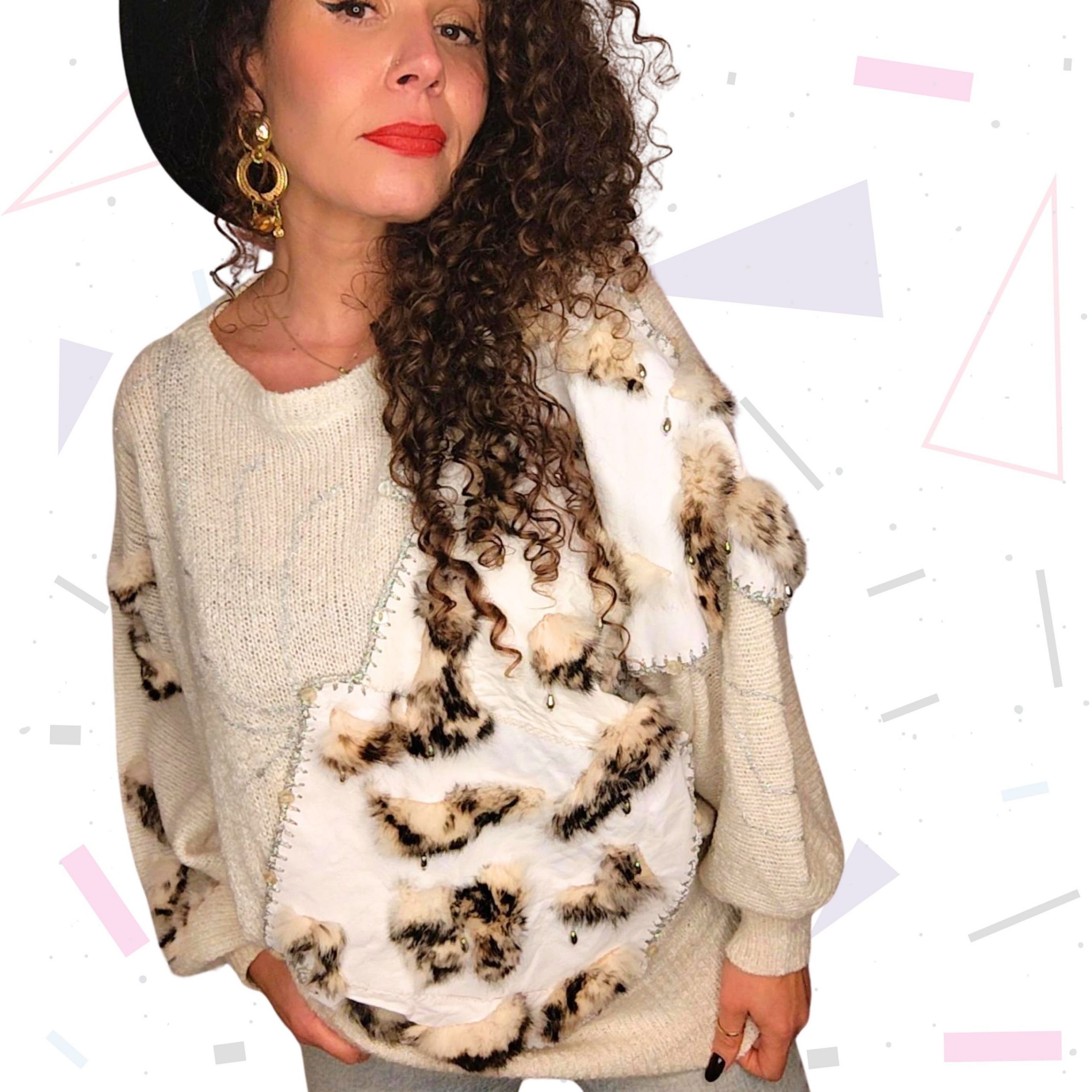 'Crochetta' Batwing Jumper - Image 3