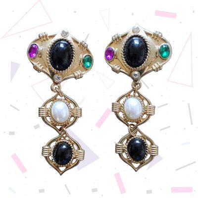 90s Clip on Earrings