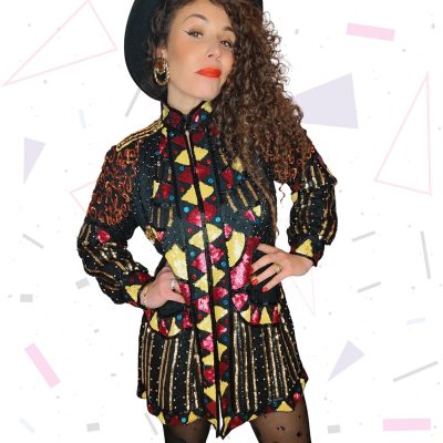 Heavily Embellished Trophy Jacket/Dress