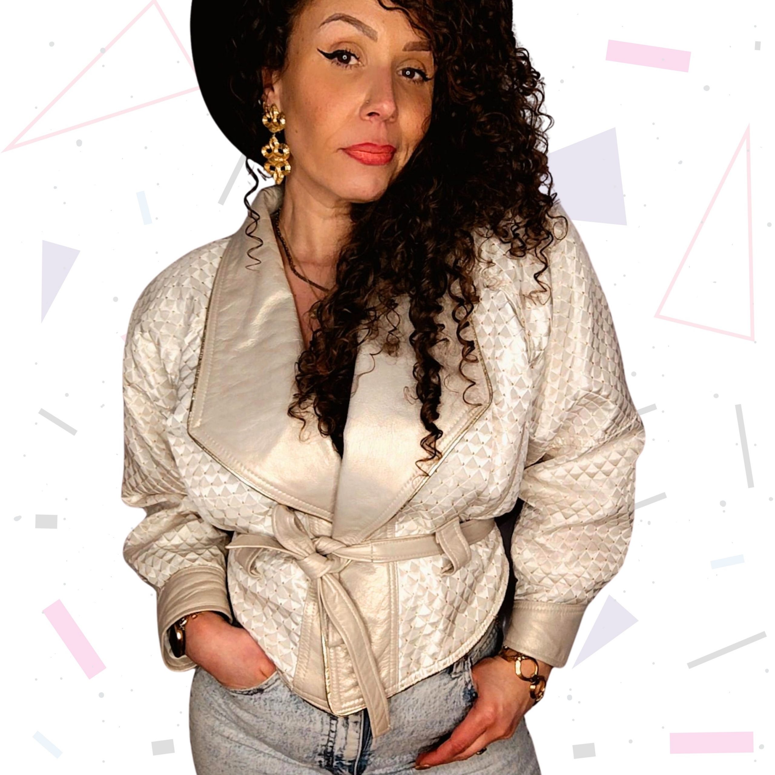 Caché Quilted Effect Jacket - Image 5