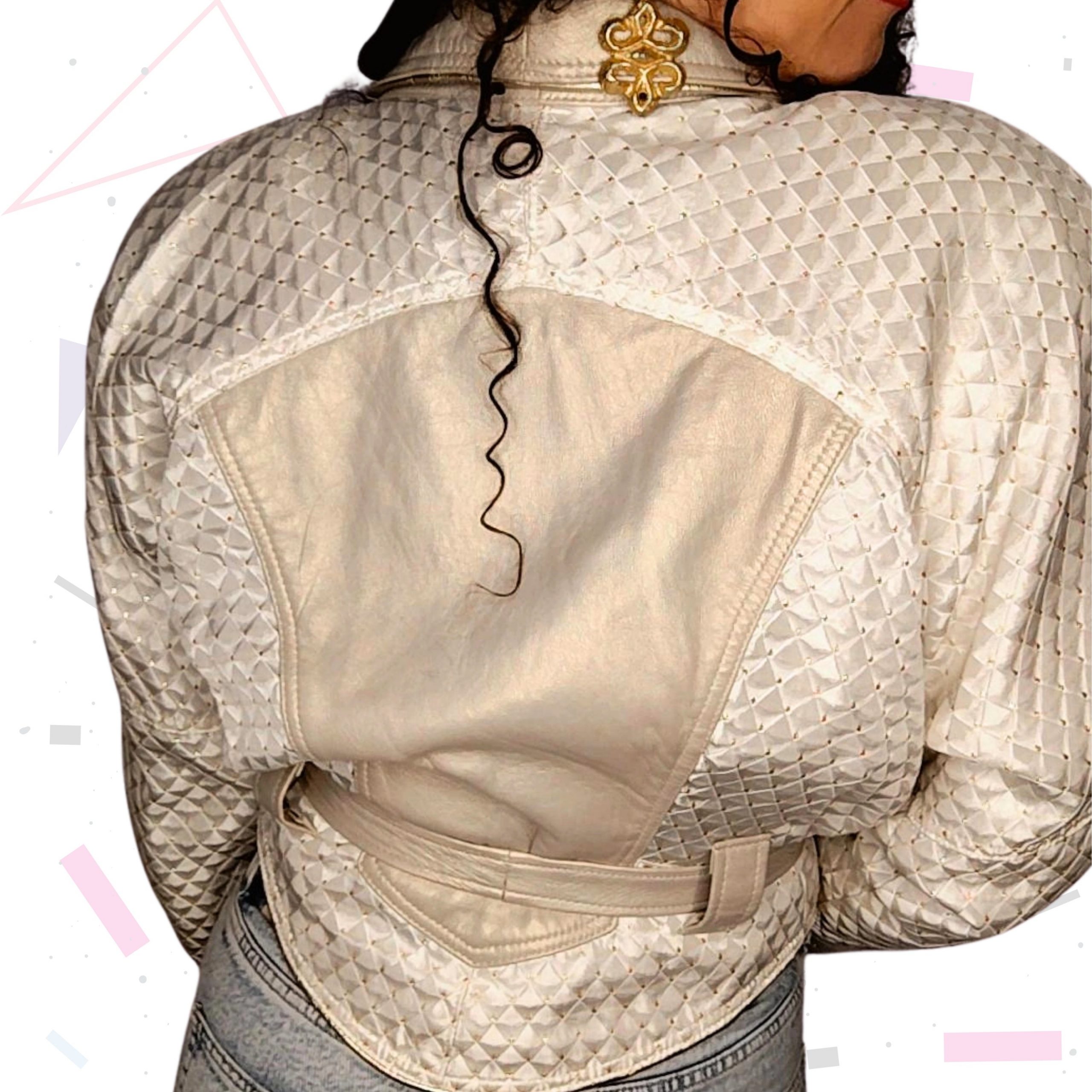 Caché Quilted Effect Jacket - Image 3