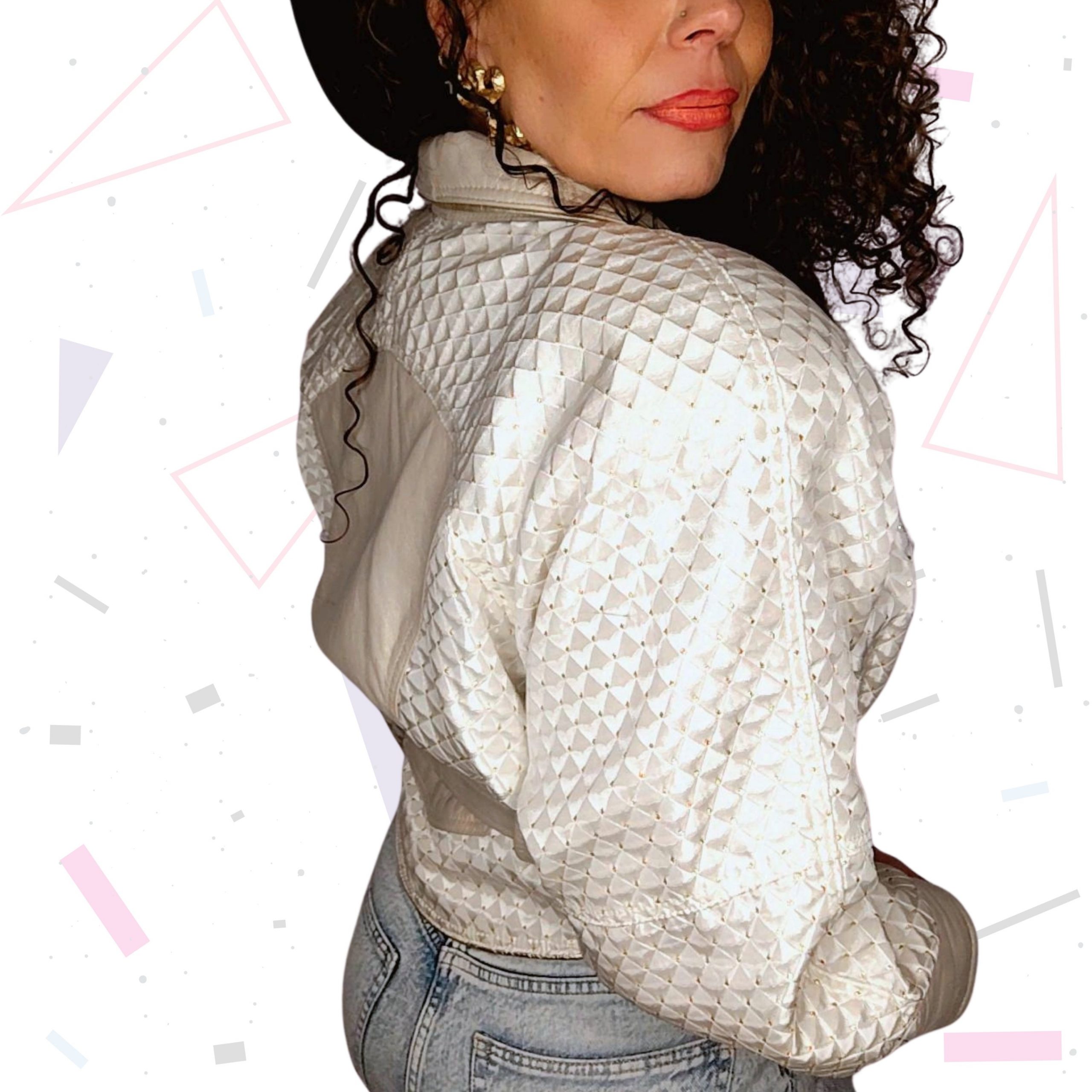 Caché Quilted Effect Jacket - Image 4