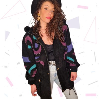 80s Dino'z Suede Parka Jacket