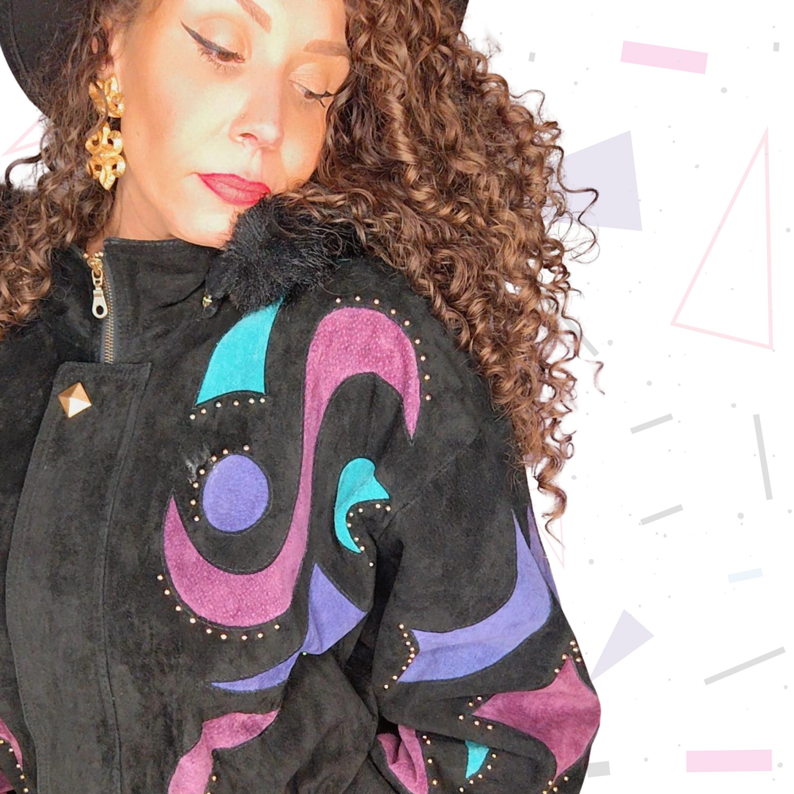 80s Dino'z Suede Parka Jacket - Image 7