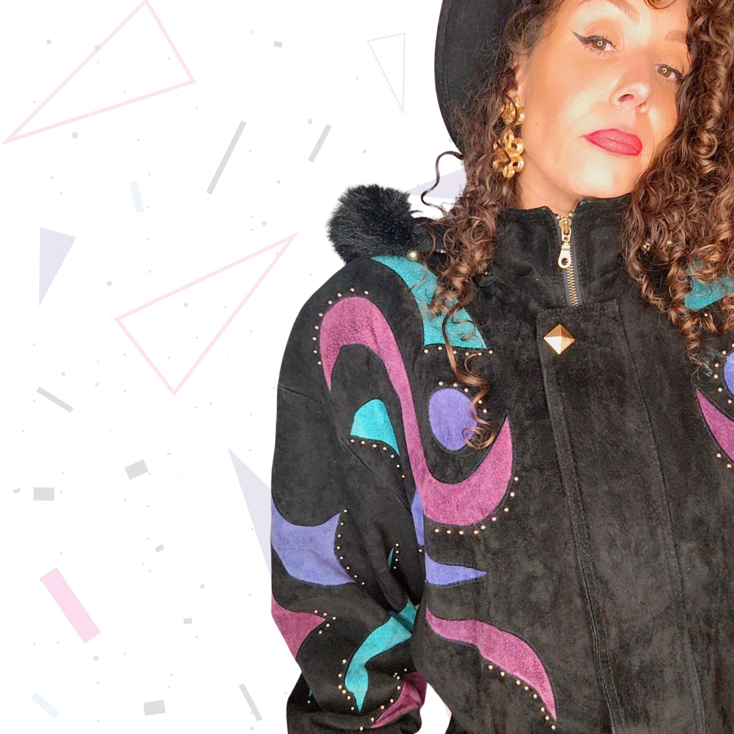 80s Dino'z Suede Parka Jacket - Image 6