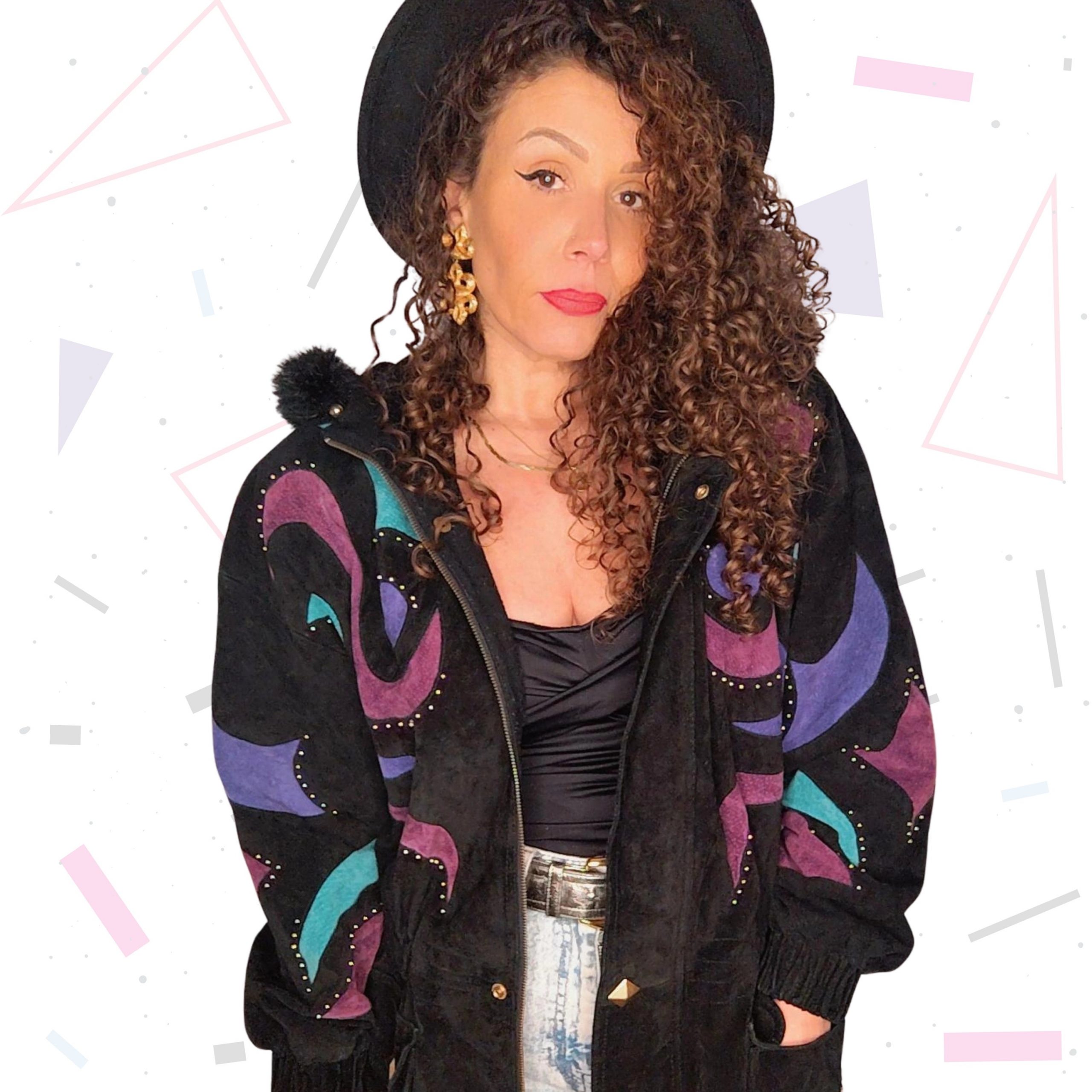 80s Dino'z Suede Parka Jacket - Image 5